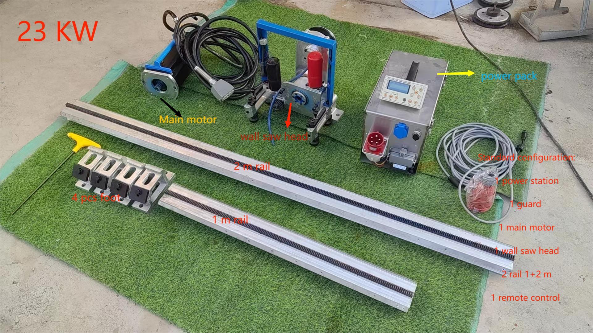 22 Kw High frequency wall saw and wire saw system* - Image 5