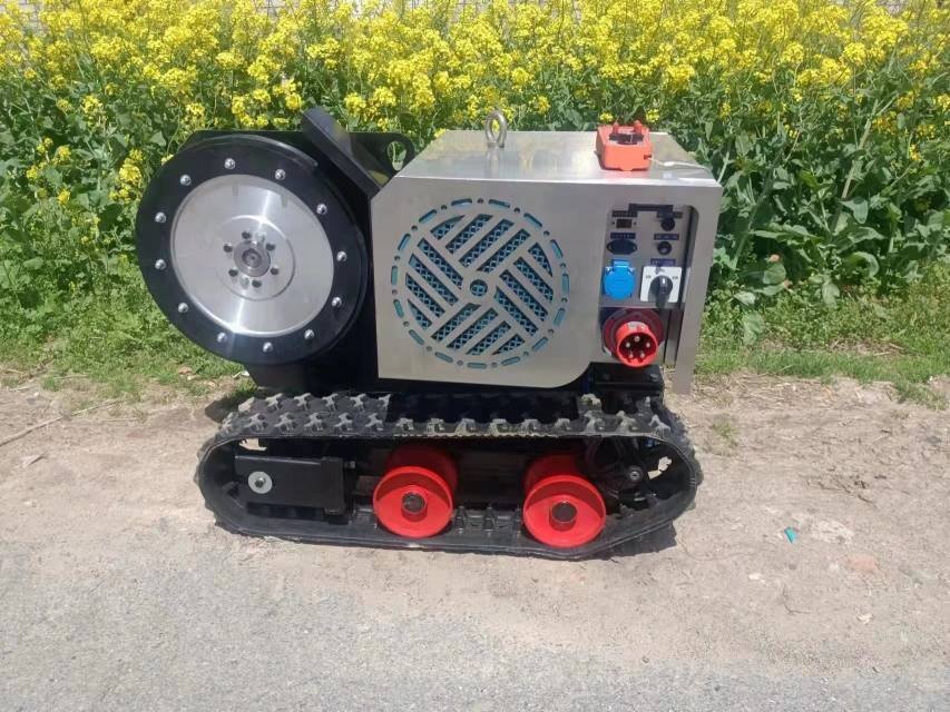 22KW Crawler type wire saw single wheel type - Image 7