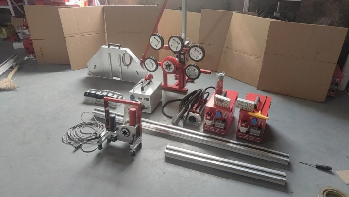 22 Kw High frequency wall saw and wire saw system*