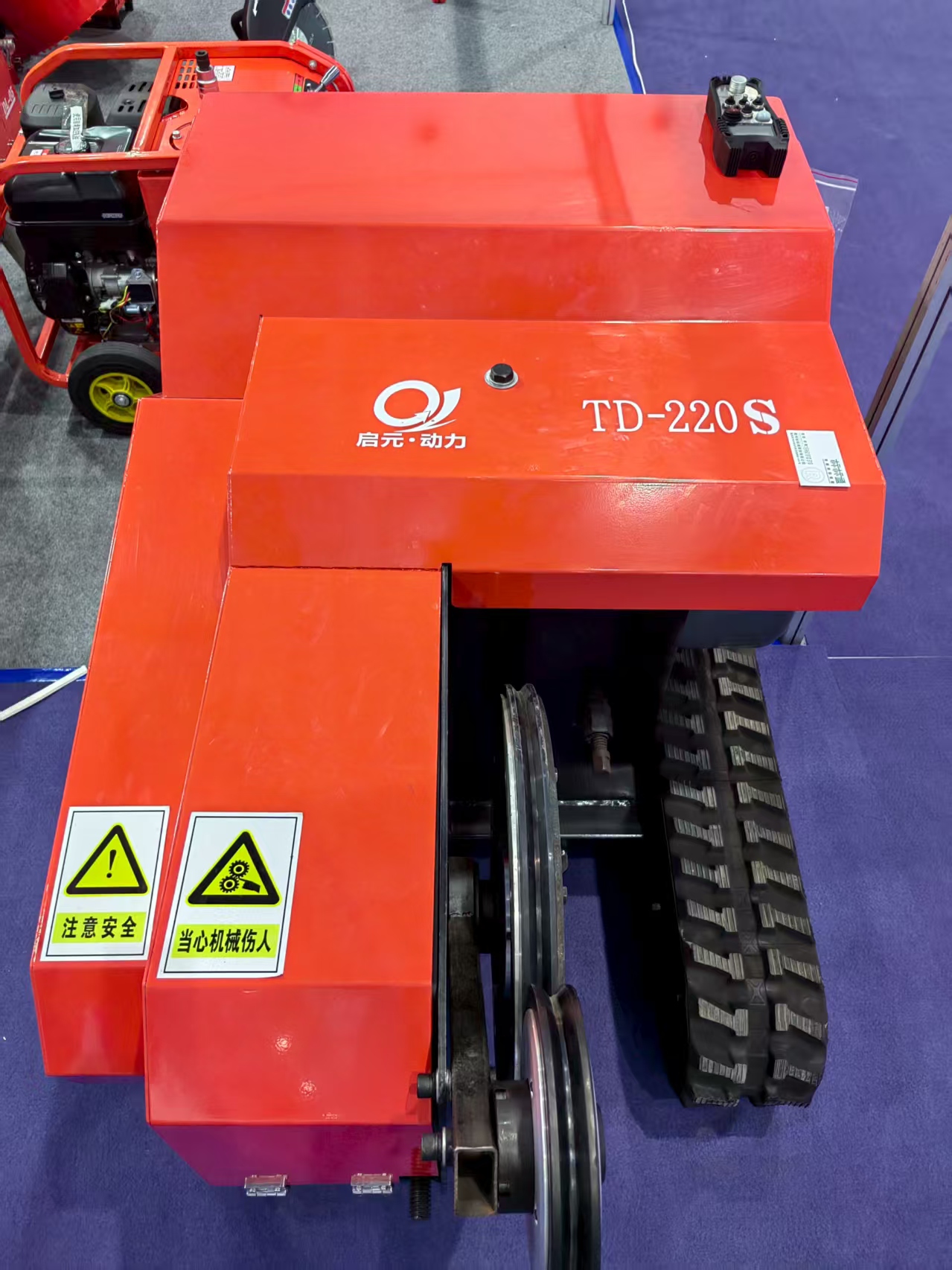 22KW Crawler type wire saw single wheel type - Image 4