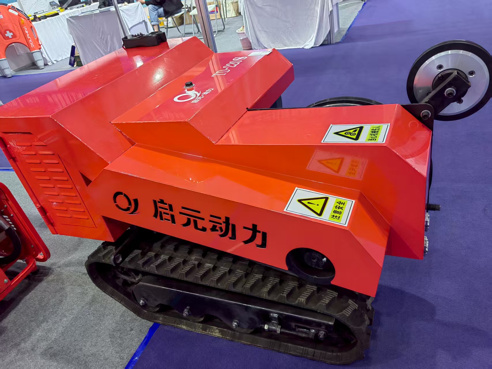 22KW Crawler type wire saw single wheel type - Image 3