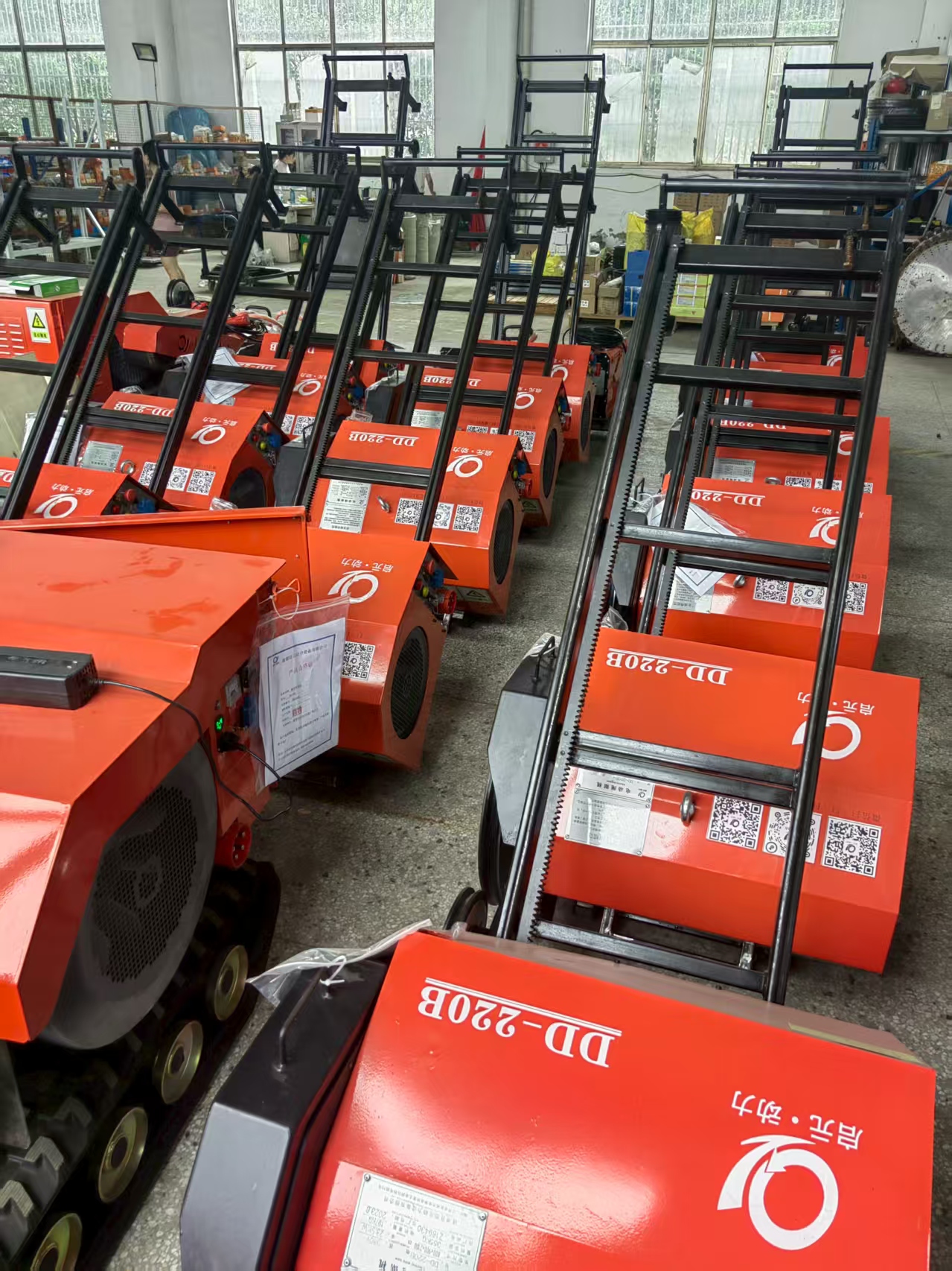 22KW Crawler type wire saw single wheel type - Image 6